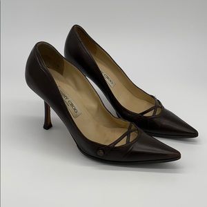 Chocolate Brown Jimmy Choo High Heel Pumps size 39
